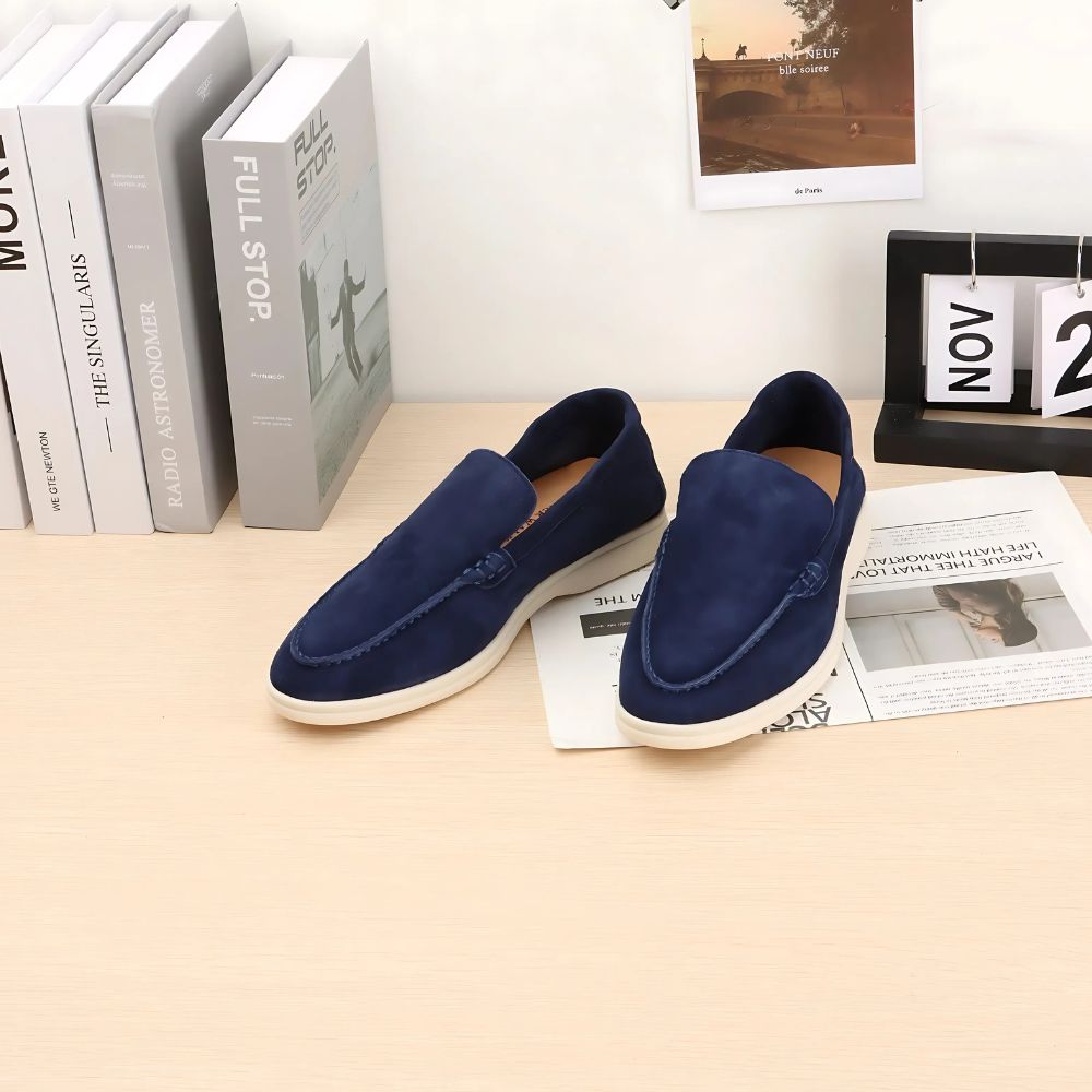 Mocassins Stefano en cuir véritable