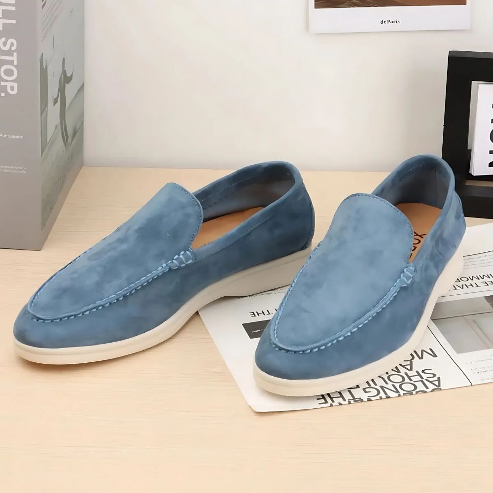 Mocassins Stefano en cuir véritable