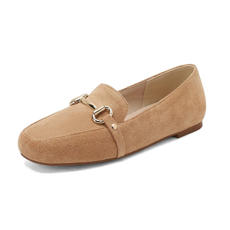 Mocassins à mors métallique pour femme