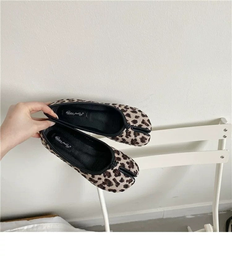 Ballerines plates mocassins tabi