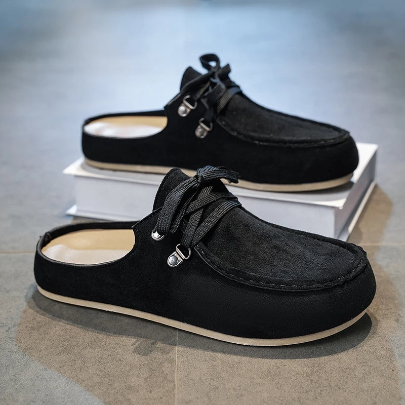 Mule penny en flanelle pour homme