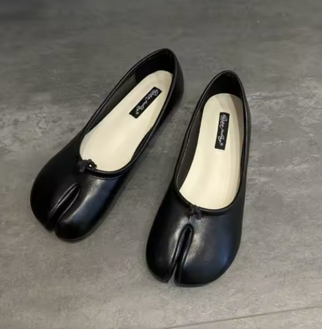 Ballerines plates mocassins tabi