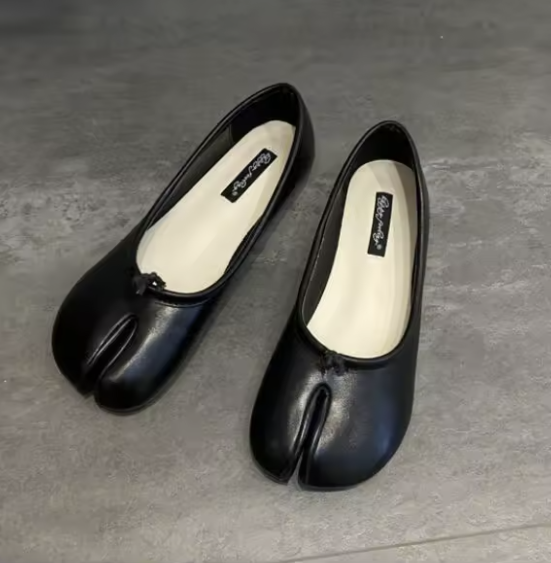 Ballerines plates mocassins tabi