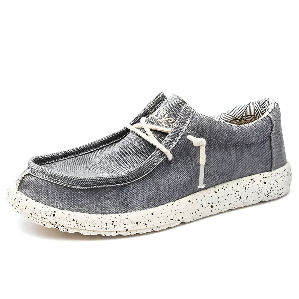 Mocassins pour homme en denim