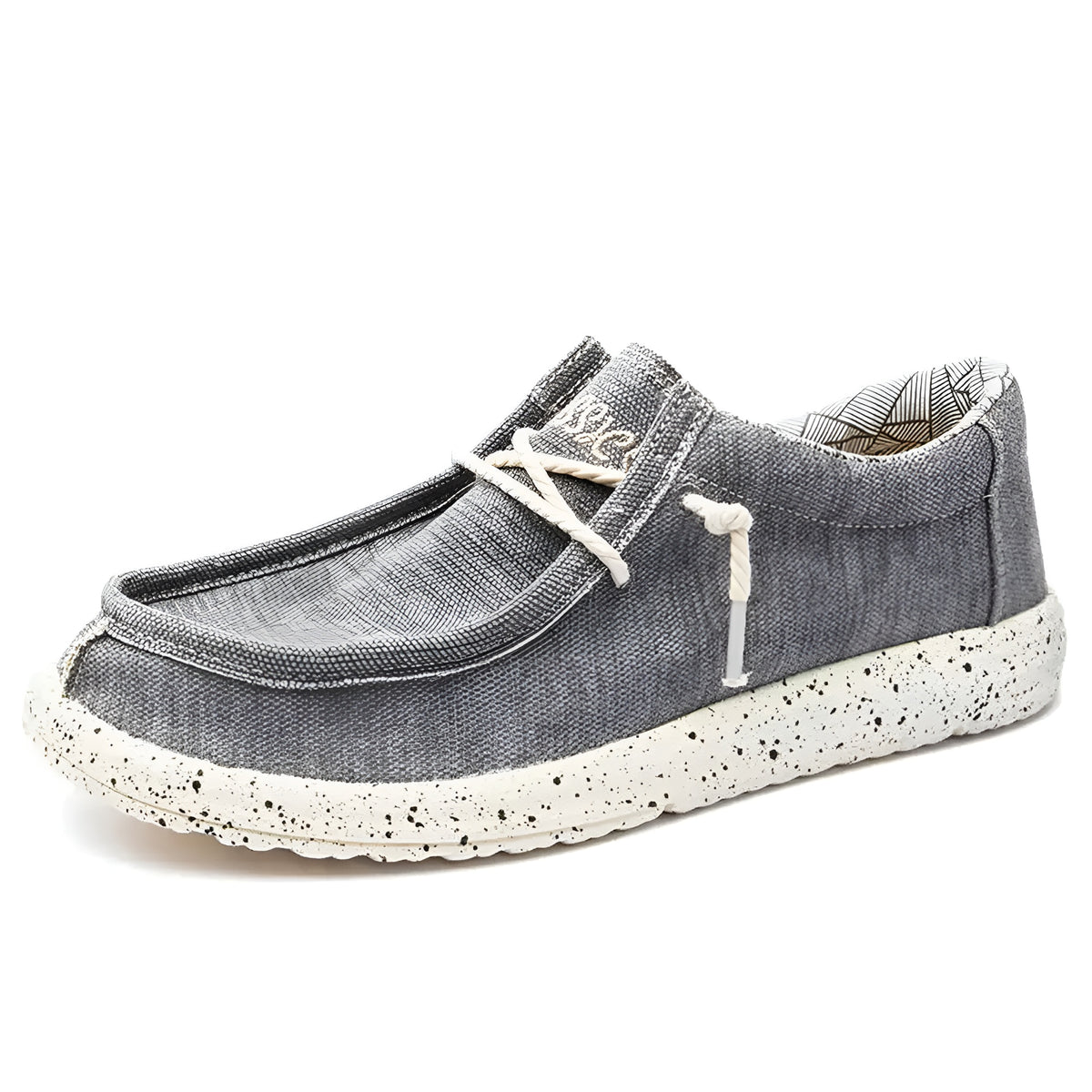 Mocassins pour homme en denim