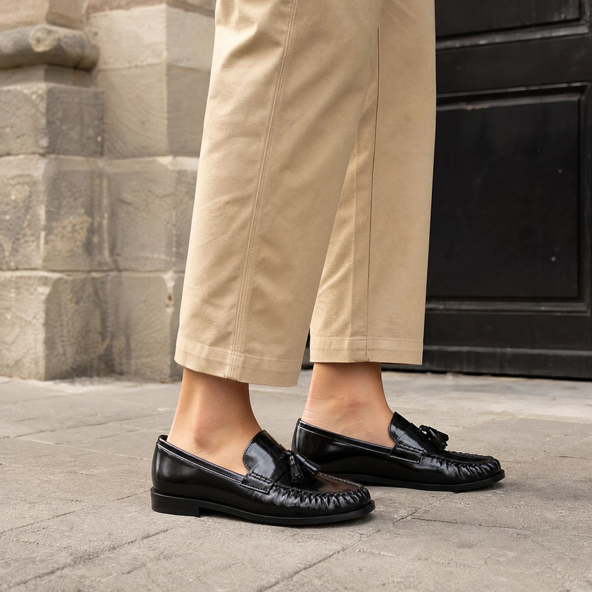 Mocassin à pampilles avec franges et finition brillante - Utilisation du produit