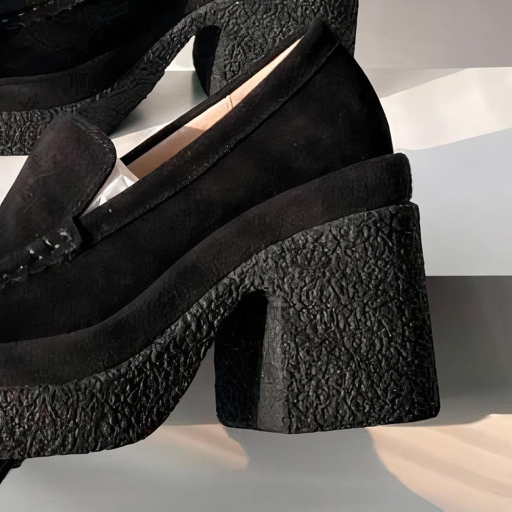 Mocassins classiques en daim pour femmes