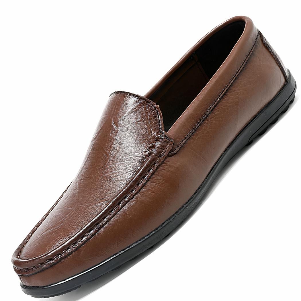 mocassin marron