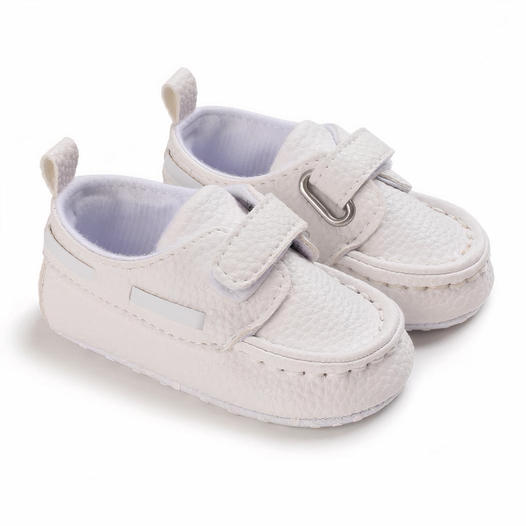 Mocassins à fermeture velcro style bateau pour bébé