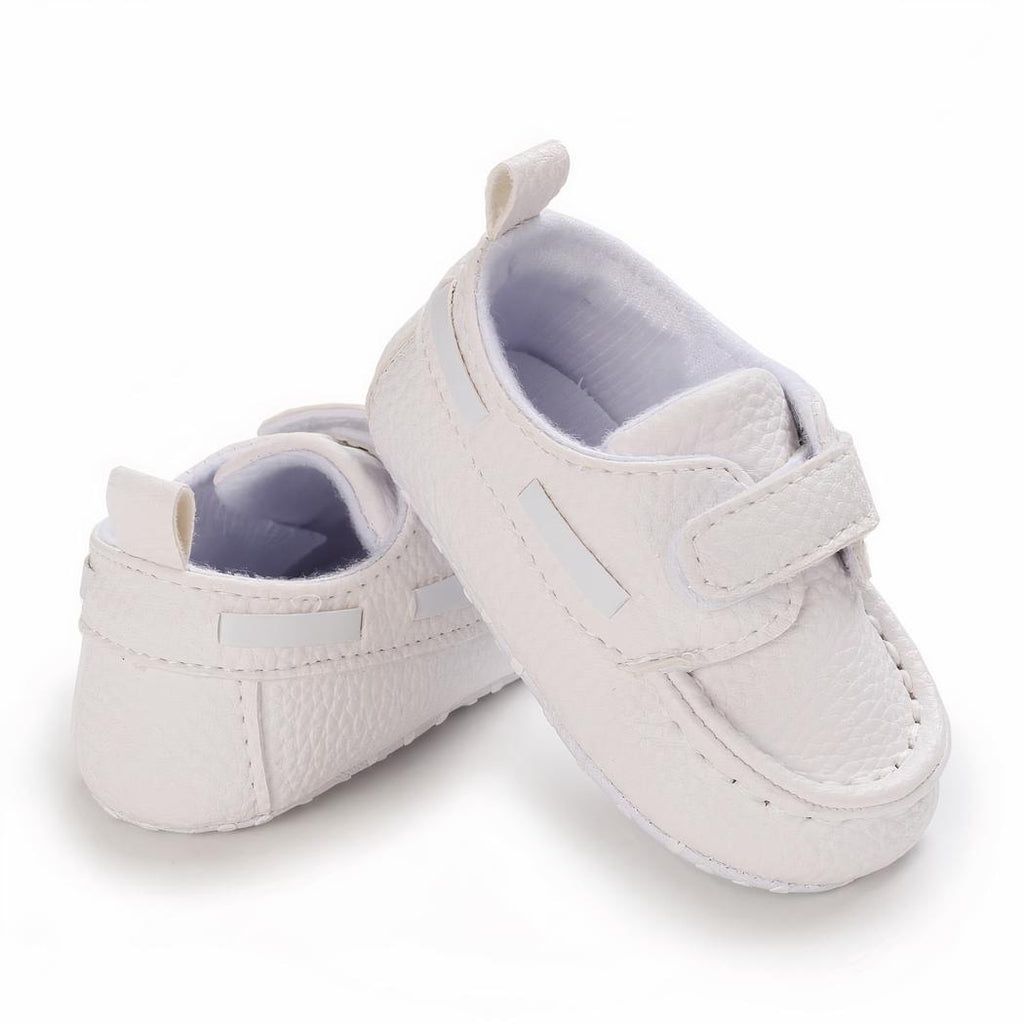 Mocassins à fermeture velcro style bateau pour bébé