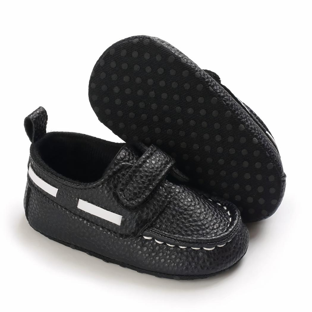 Mocassins à fermeture velcro style bateau pour bébé