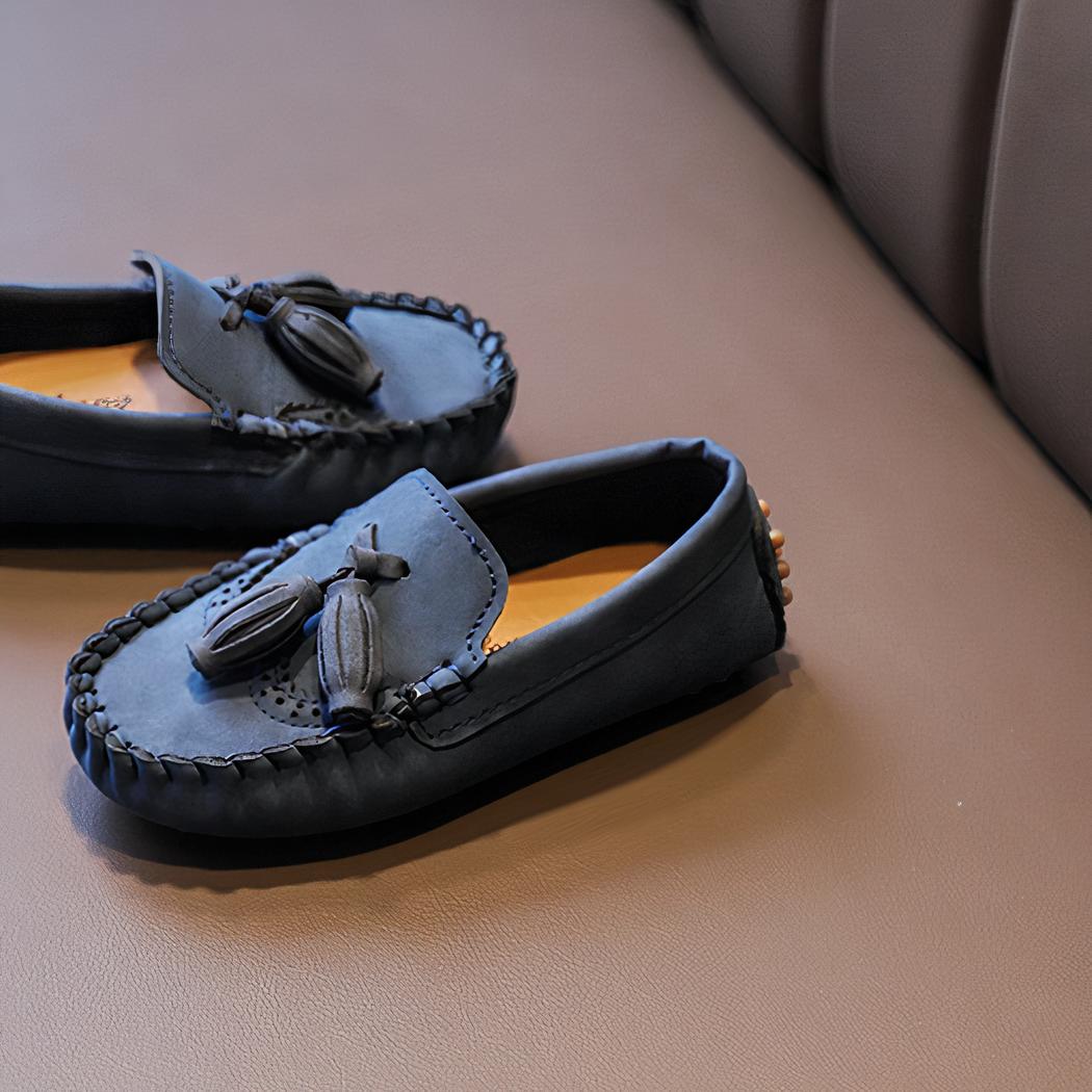 Mocassins à glands élégants pour garçons