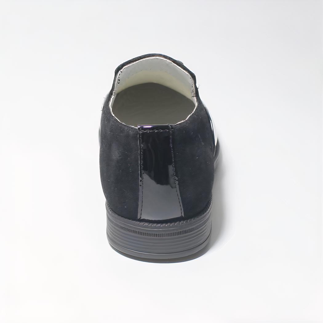 Mocassins en cuir à pampilles pour garçons