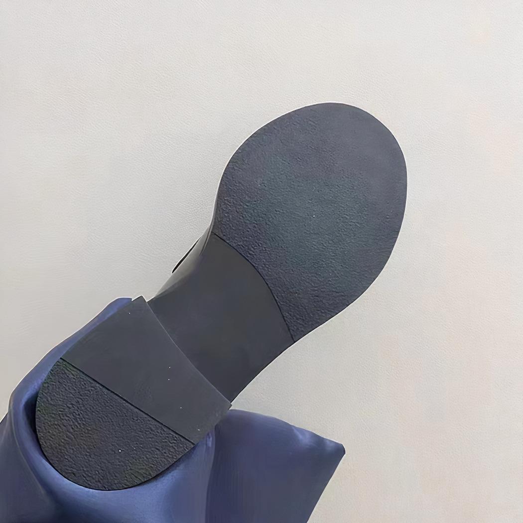 Mocassins à petit talon épais pour femme