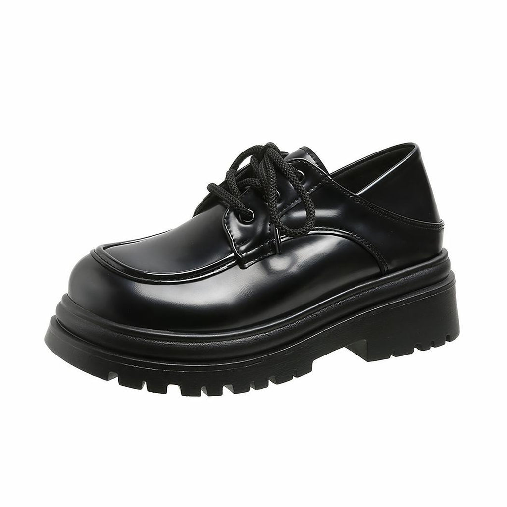 Mocassins à plateforme à lacets pour femmes