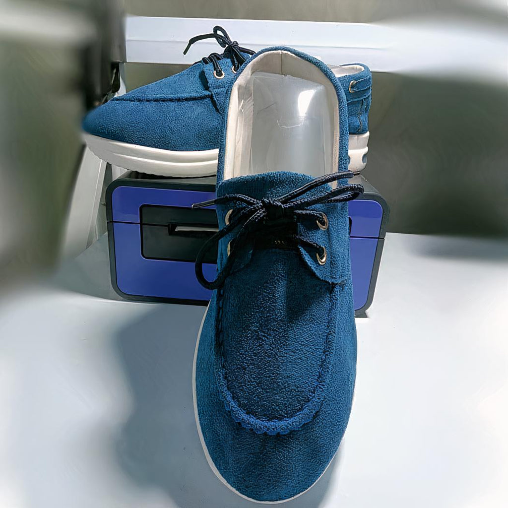 Mocassins à plateforme et lacets pour femme