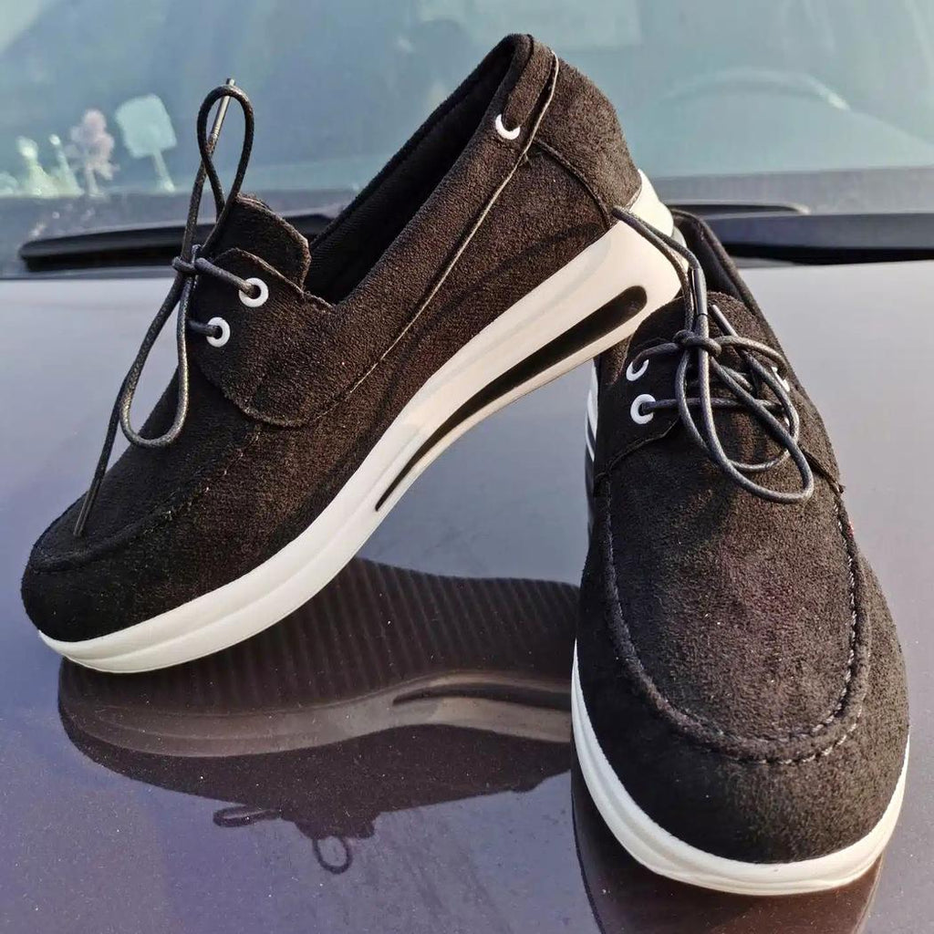 Mocassins à plateforme et lacets pour femme