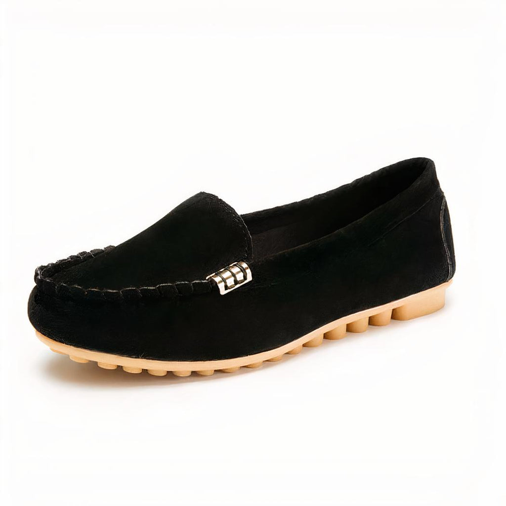 Mocassins à semelles souples en daim