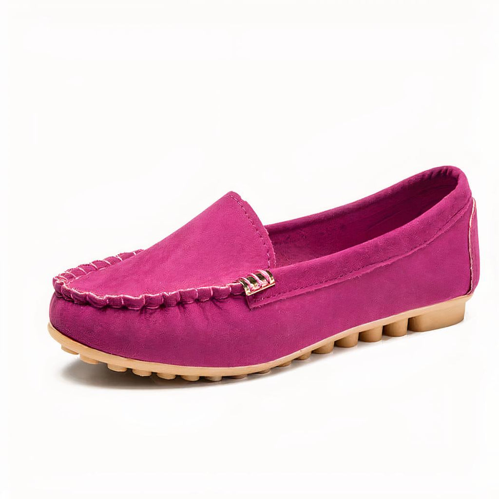 Mocassins à semelles souples en daim