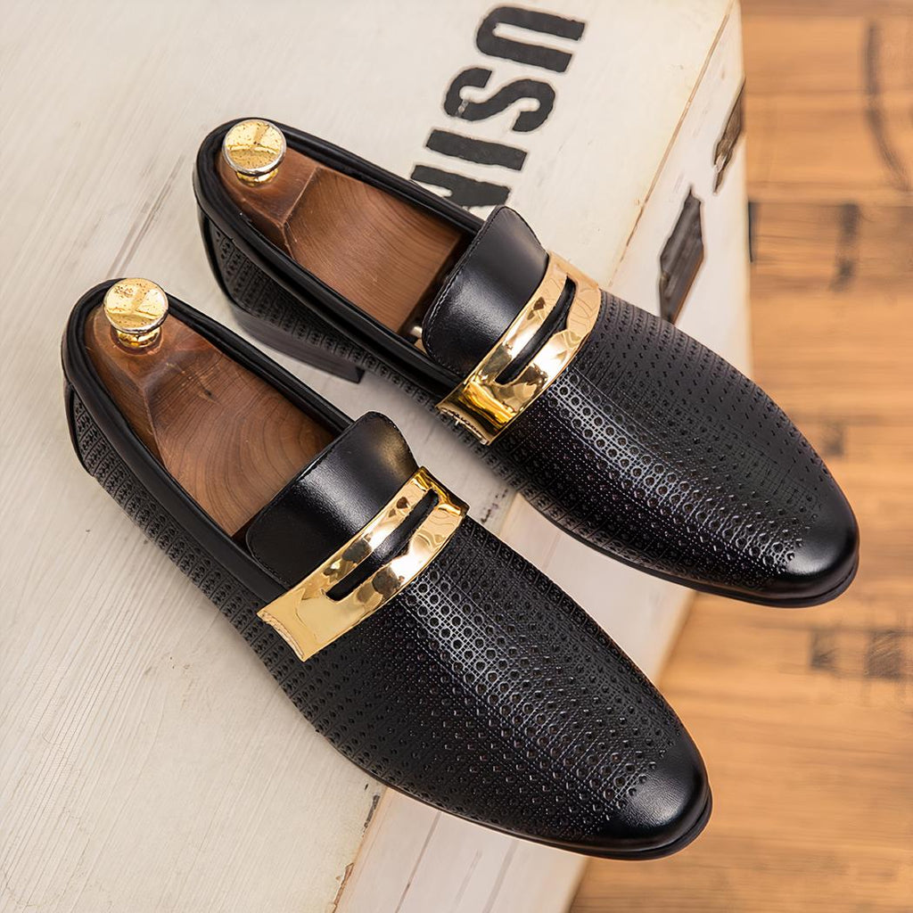 Mocassins ajourés pour mariage d'été