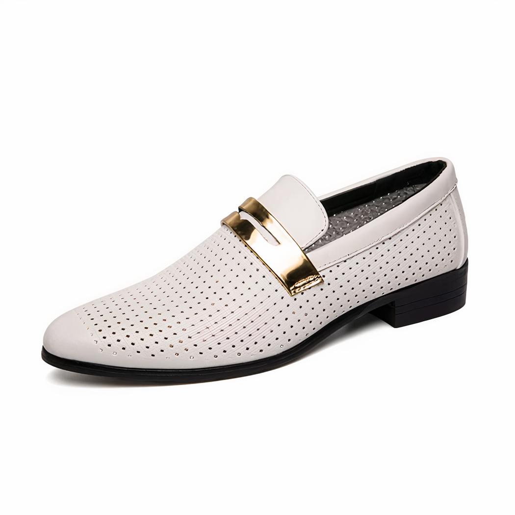 Mocassins ajourés pour mariage d'été