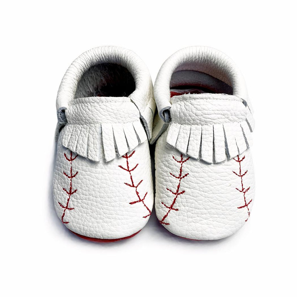 mocassin blanc pour bébé