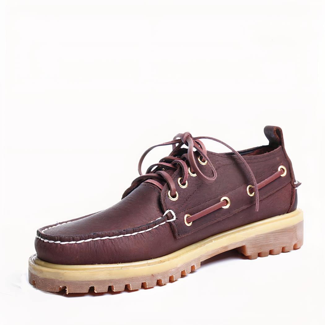 Mocassins bateau de style britannique pour homme