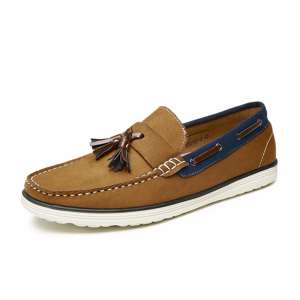 Mocassins à gland type bateau pour homme