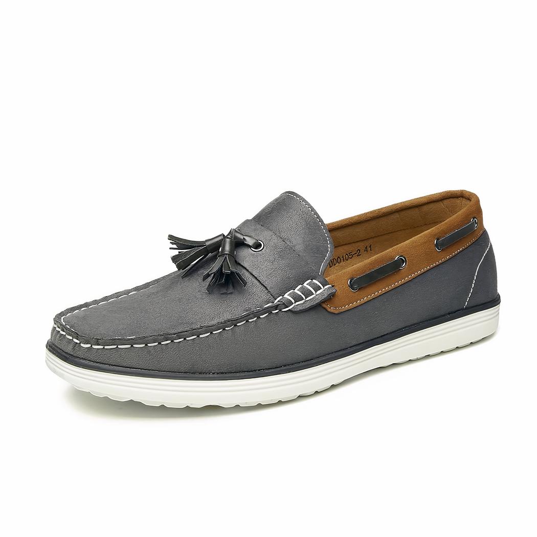 Mocassins à gland type bateau pour homme