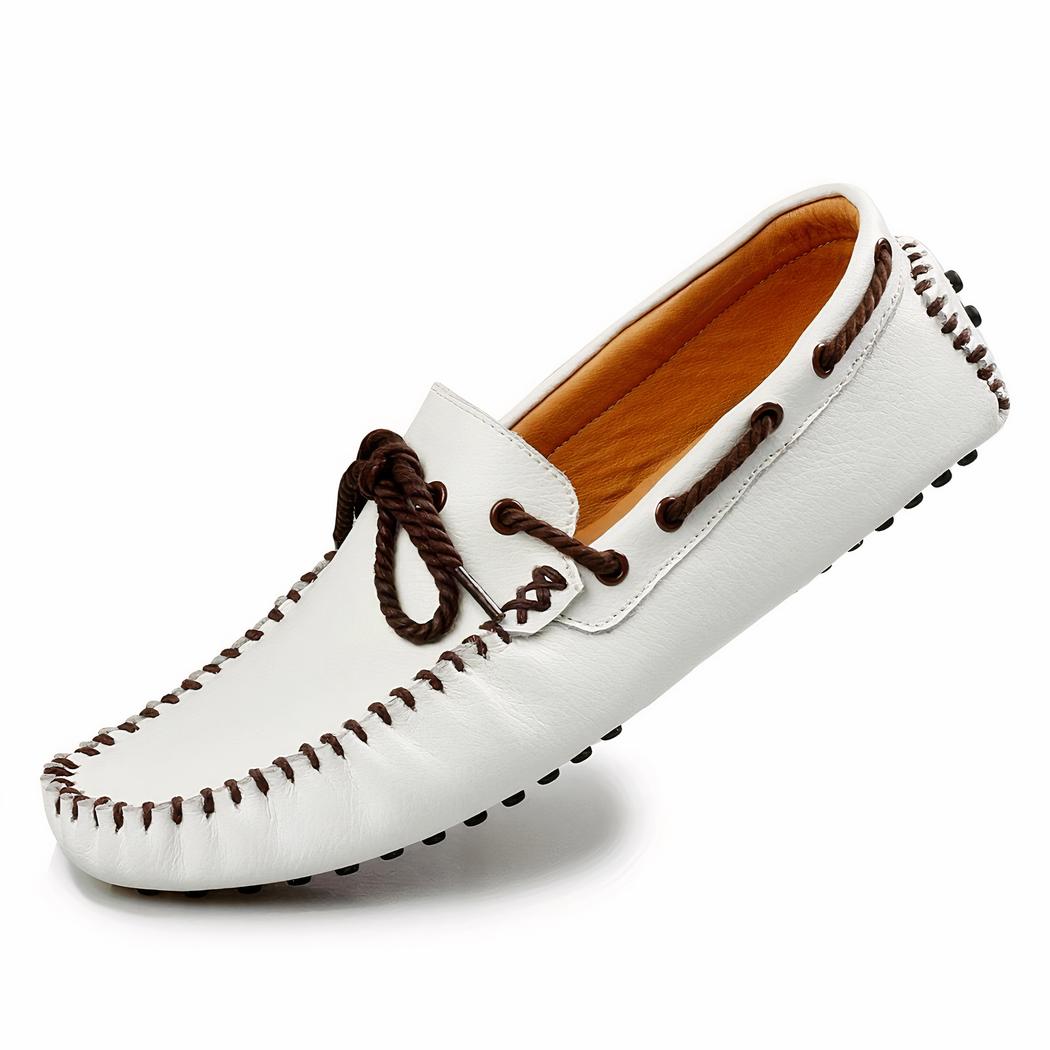 Mocassins bateau vintage pour homme
