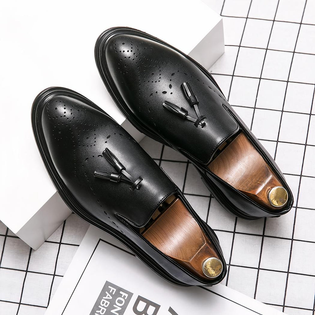 Mocassins classiques à glands pour homme