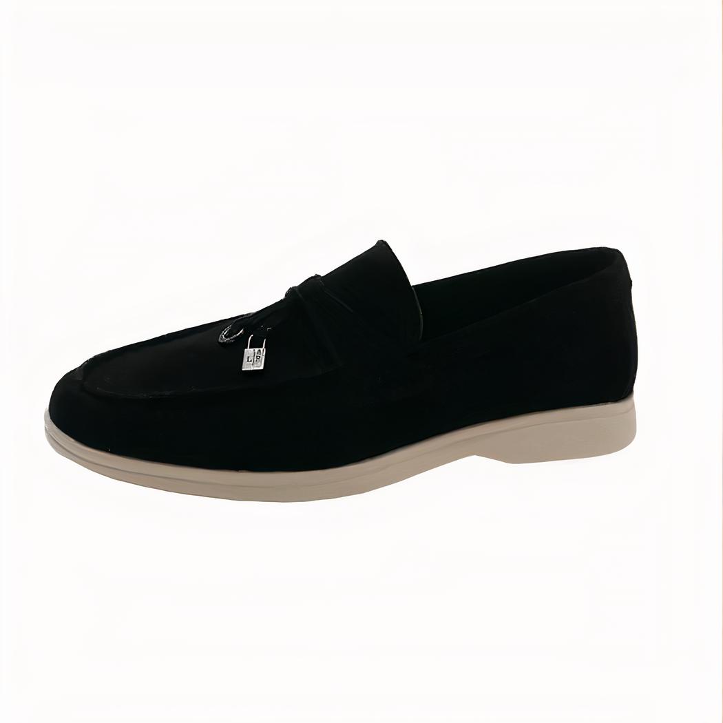 Mocassins classiques à glands et en daim pour femmes