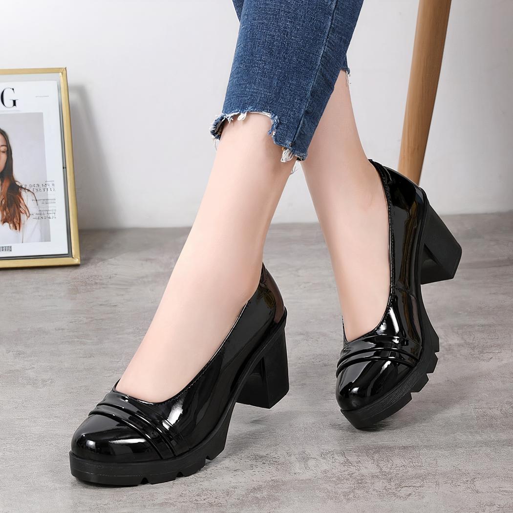 Mocassins d'été à talons pour femmes
