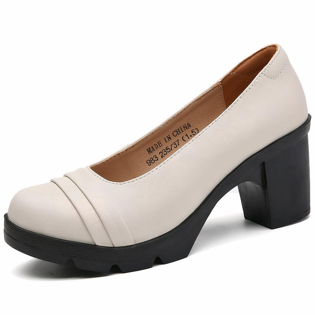 Mocassins d'été à talons pour femmes