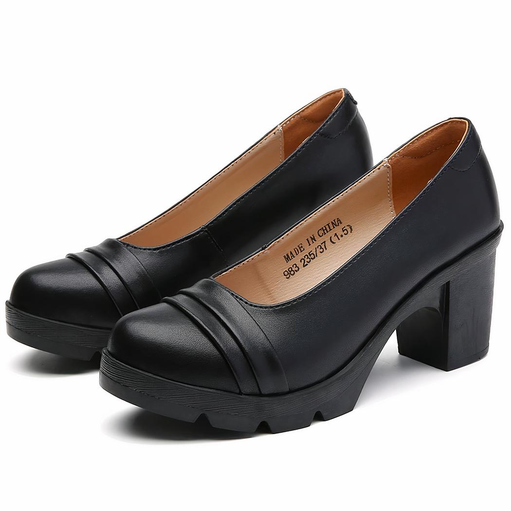 Mocassins d'été à talons pour femmes