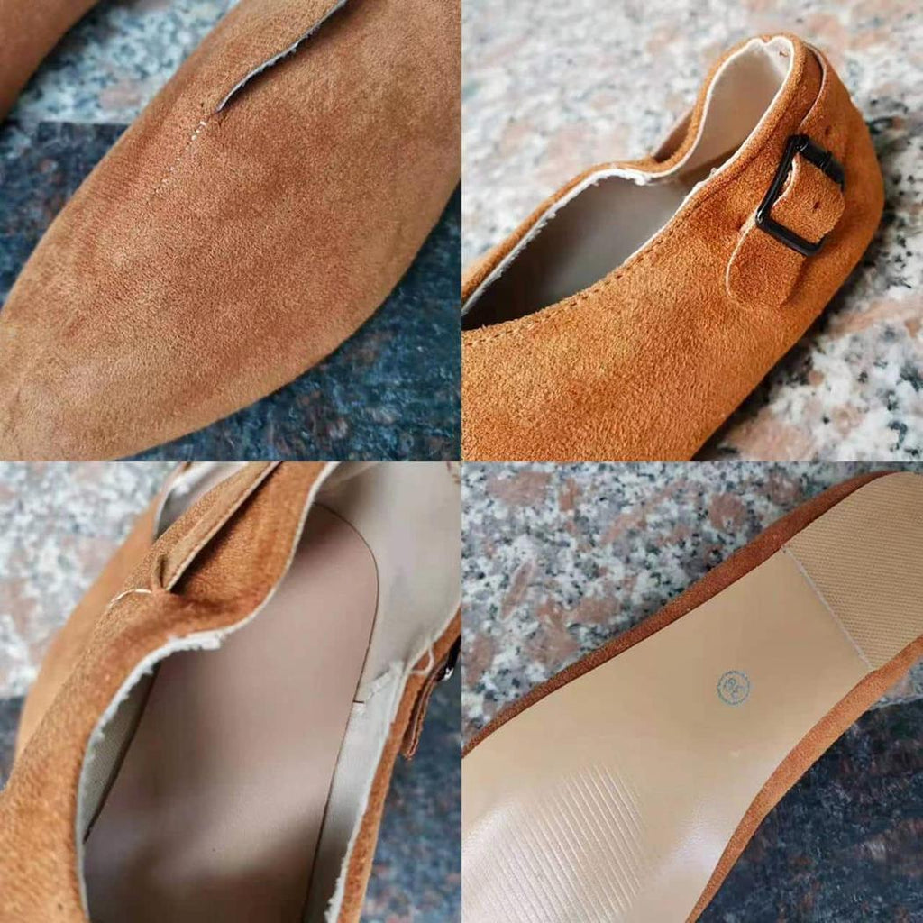 Mocassins d'été en daim synthétique pour femmes