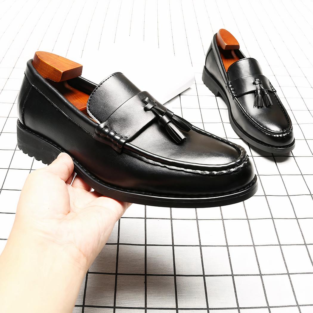 Mocassins décontractés à glands pour homme