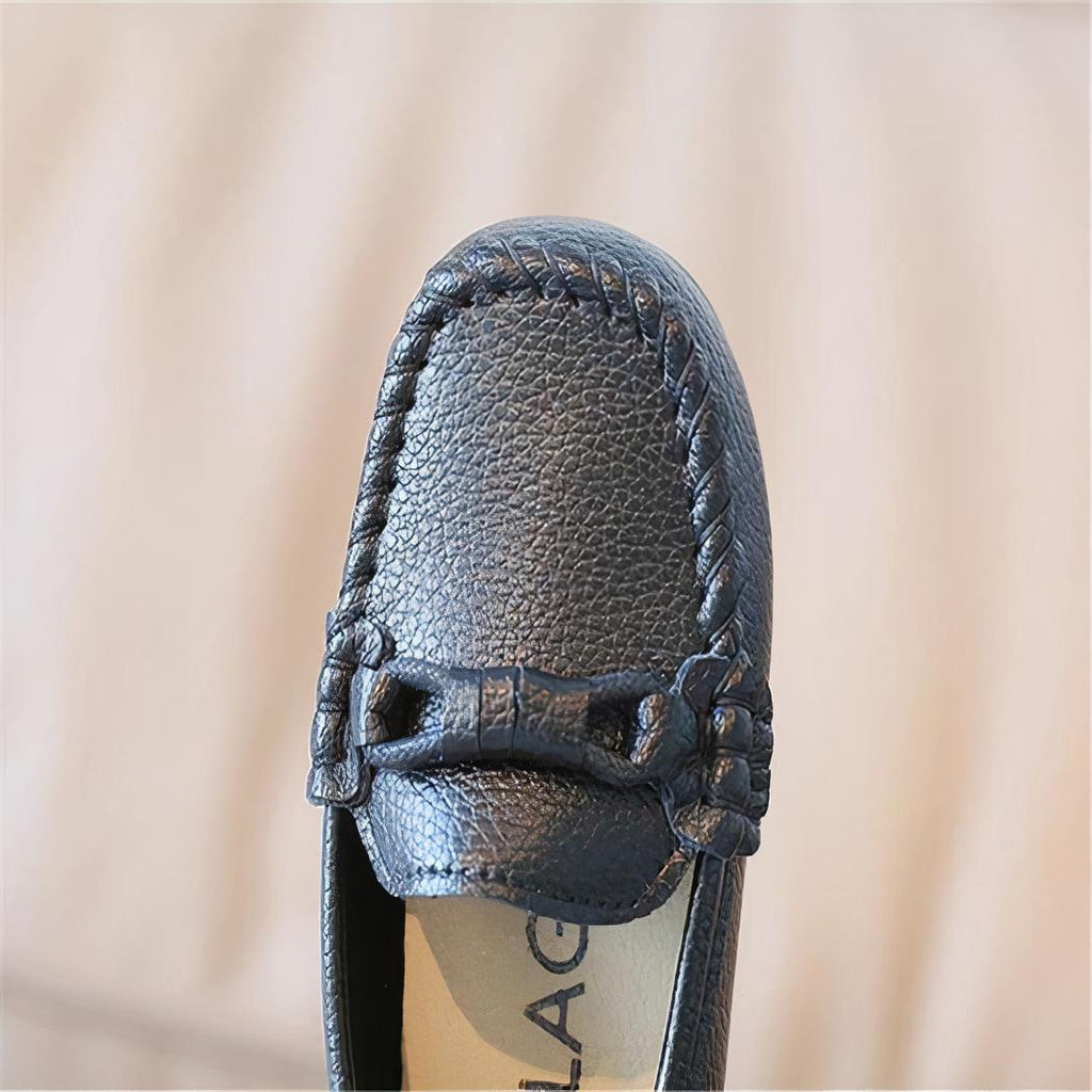 Mocassins en cuir décontractés pour garçons
