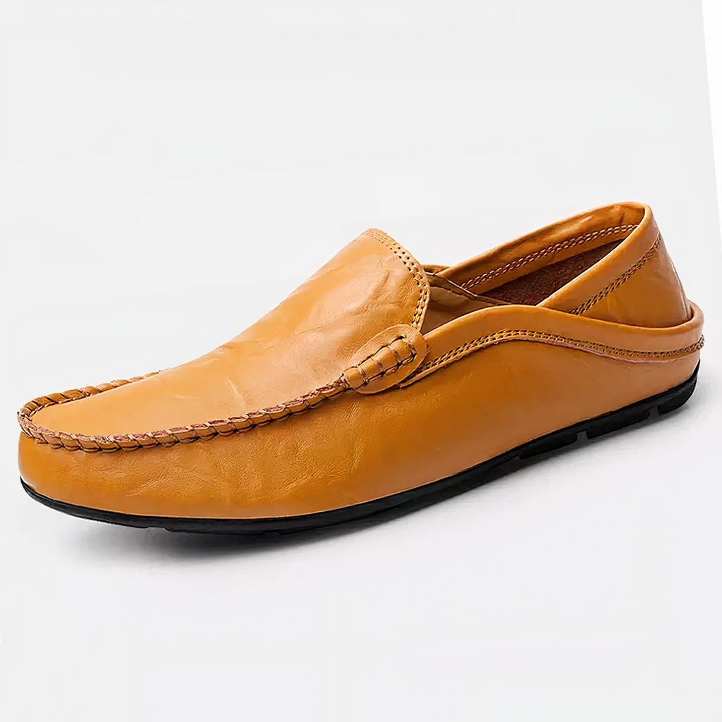 Mocassins décontractés en cuir synthétique pour hommes
