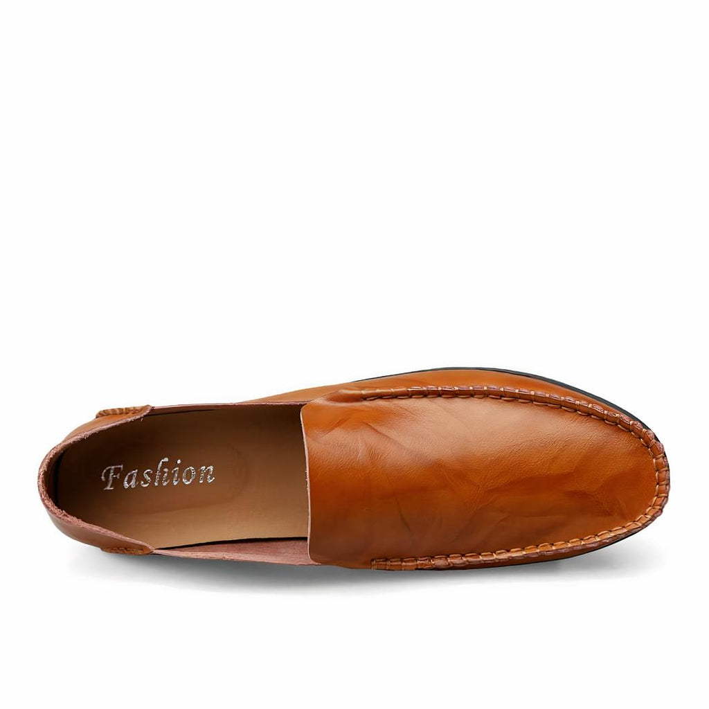 Mocassins en cuir synthétique pour homme