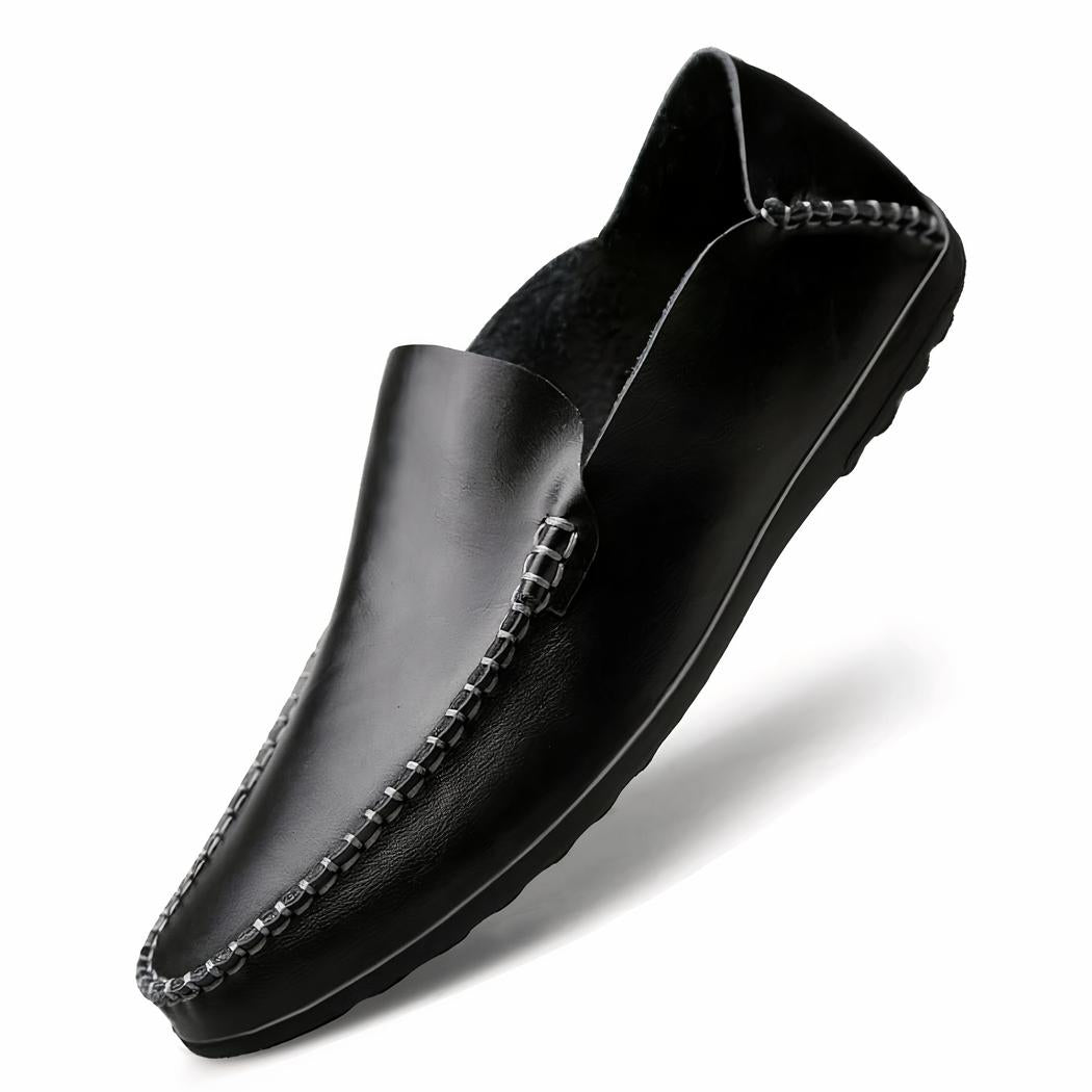 Mocassins en cuir synthétique pour homme