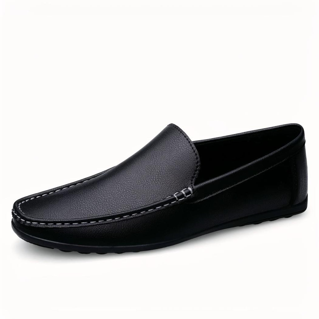 Mocassins en cuir synthétique super légers pour hommes