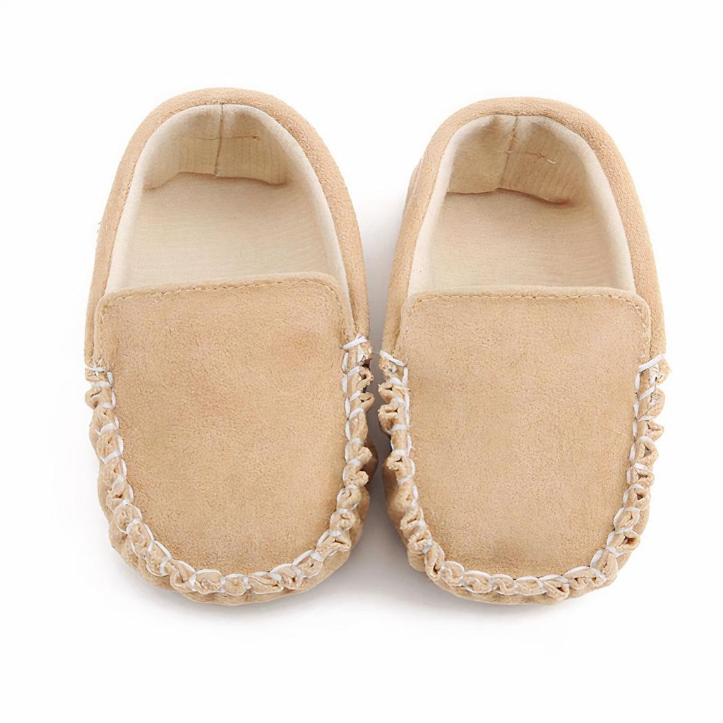 Mocassins en daim pour bébés