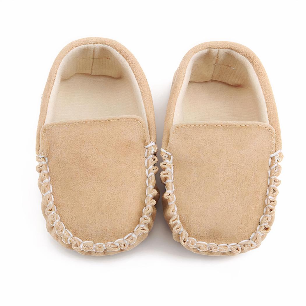 Mocassins en daim pour bébés
