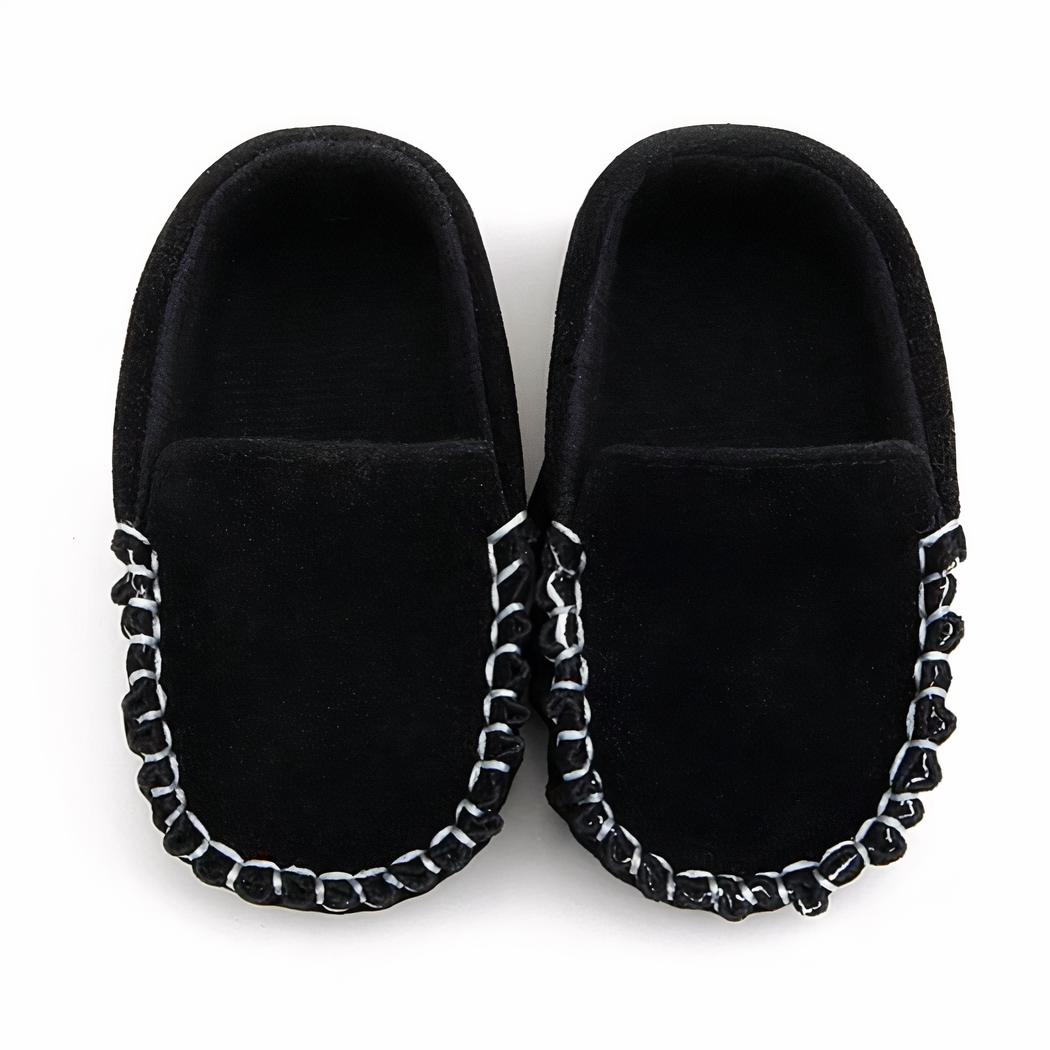 Mocassins en daim pour bébés