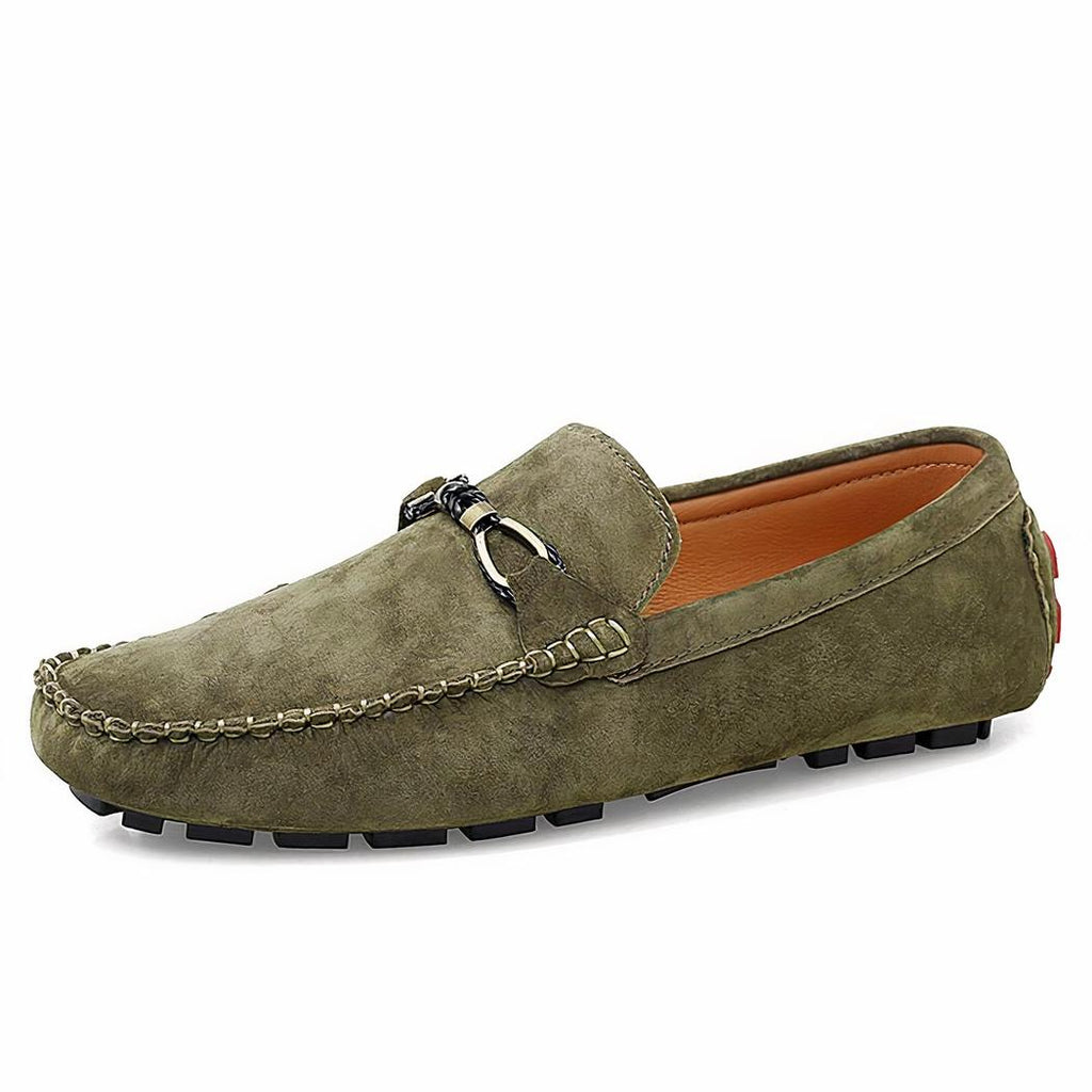 Mocassins en daim synthétique décontractés pour hommes