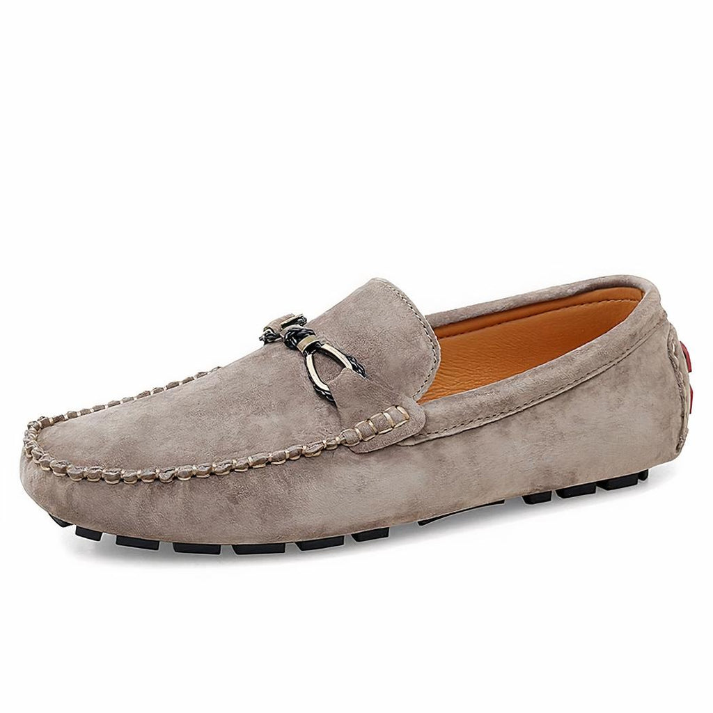 Mocassins en daim synthétique décontractés pour hommes