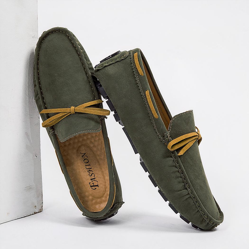 Mocassins en daim synthétique légers pour hommes