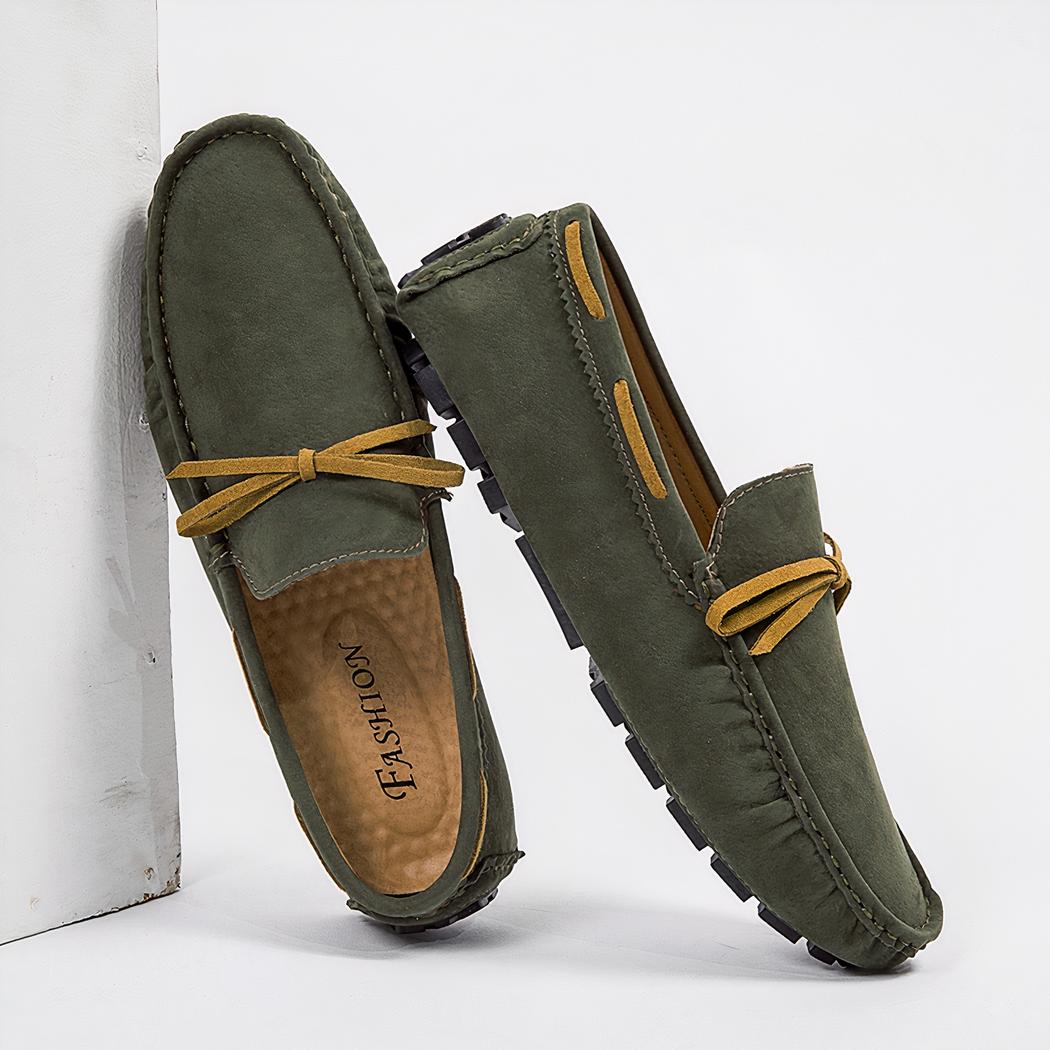 Mocassins en daim synthétique légers pour hommes