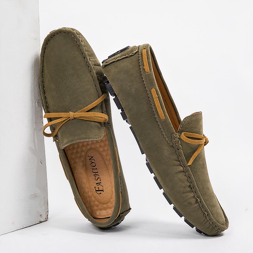 Mocassins en daim synthétique légers pour hommes